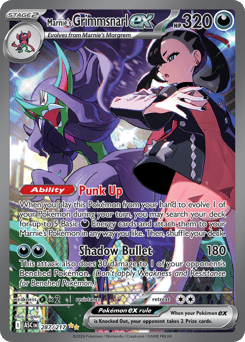 Marnie's Grimmsnarl ex #287 Ascended Heroes