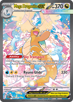 Mega Dragonite ex #290 Ascended Heroes