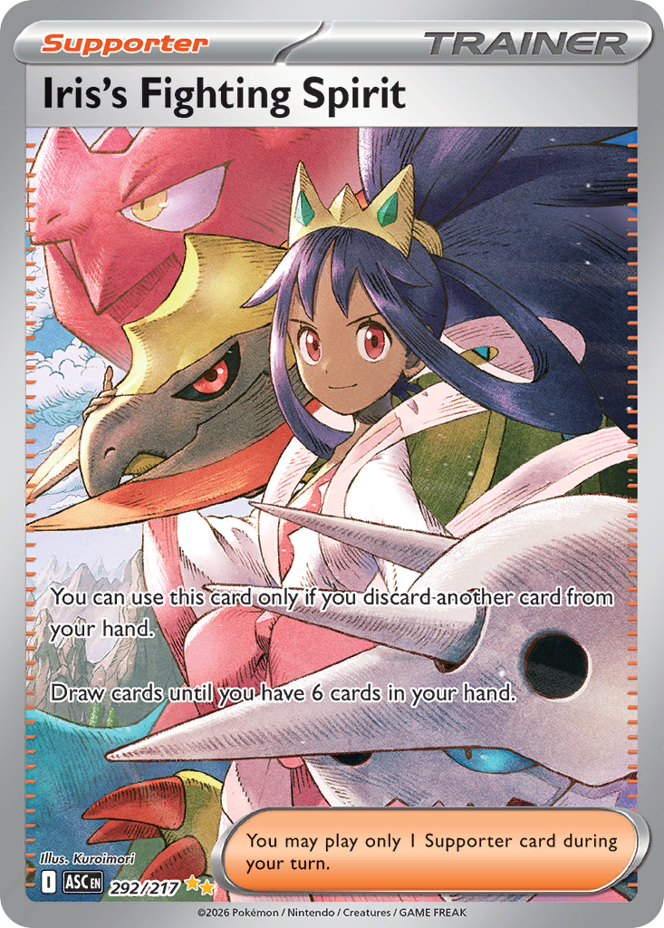 Iris's Fighting Spirit #292 Ascended Heroes