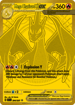 Mega Charizard Y ex #294 Ascended Heroes