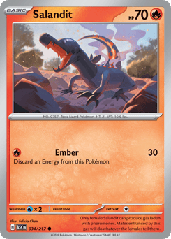Salandit #34 Ascended Heroes