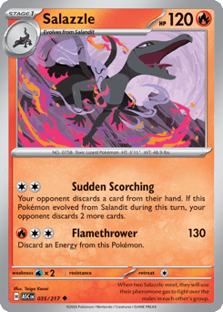 Salazzle #35 Ascended Heroes