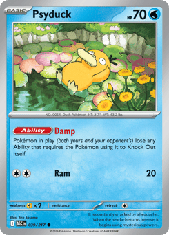 Psyduck #39 Ascended Heroes