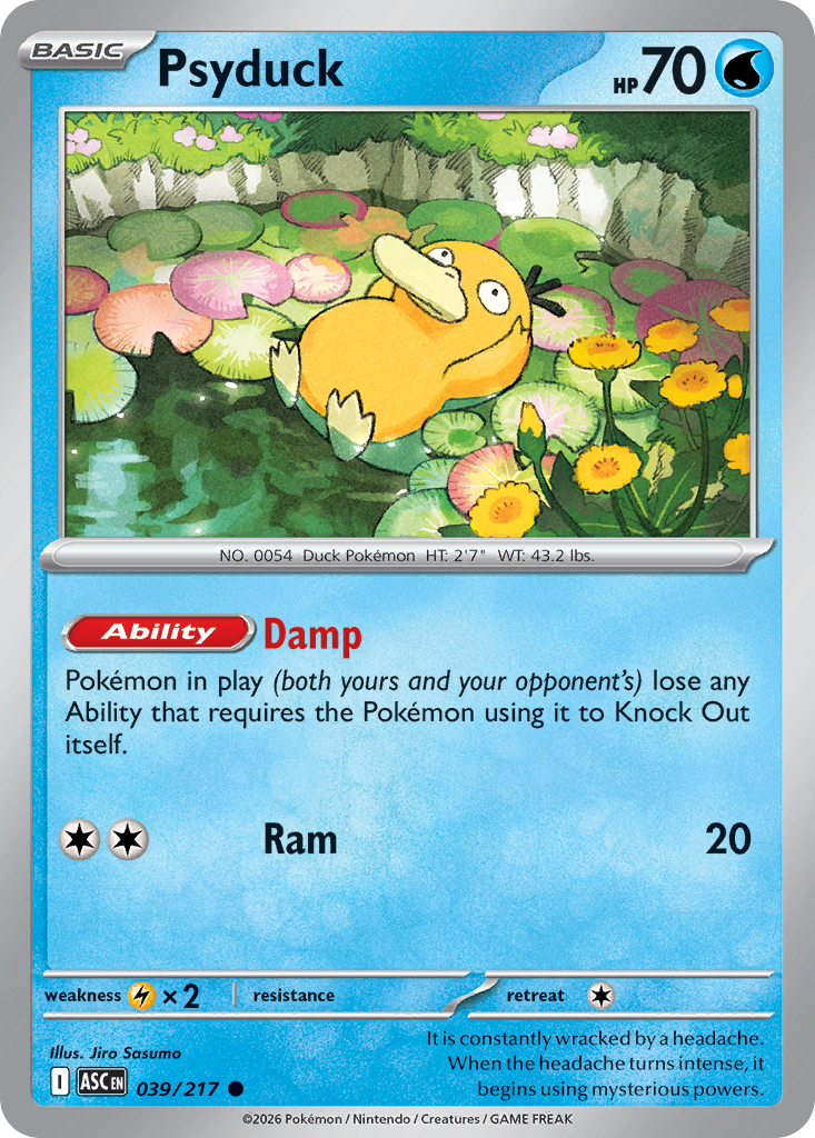 Psyduck #39 Ascended Heroes