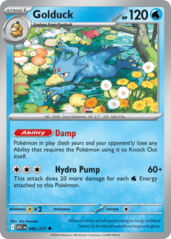 Golduck #40 Ascended Heroes