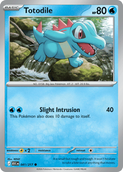 Totodile #41 Ascended Heroes