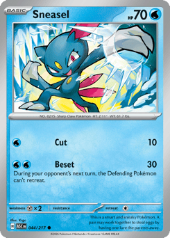 Sneasel #44 Ascended Heroes