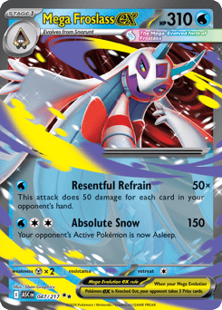 Mega Froslass ex #47 Ascended Heroes