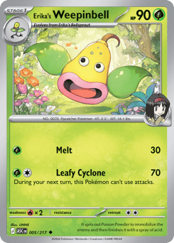 Erika's Weepinbell #5 Ascended Heroes