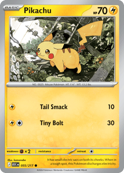 Pikachu #55 Ascended Heroes