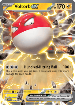 Voltorb ex #58 PSA 10