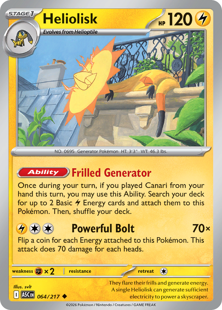 Heliolisk #64 Ascended Heroes