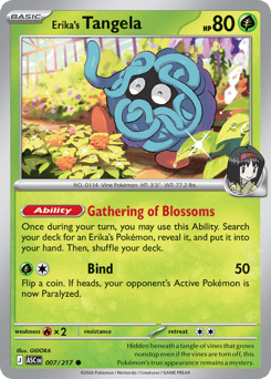 Erika's Tangela #7 Ascended Heroes