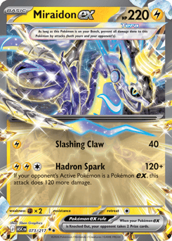 Miraidon ex #73 Ascended Heroes
