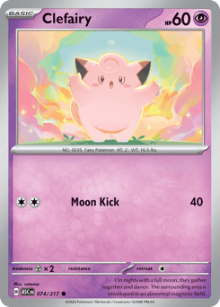 Clefairy #74 Ascended Heroes