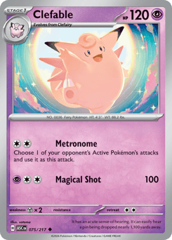 Clefable #75 Ascended Heroes
