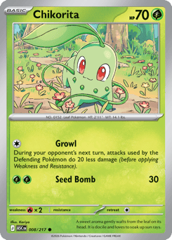 Chikorita #8 Ascended Heroes