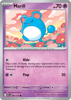 Marill #83 Ascended Heroes