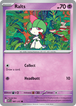 Ralts #87 Ascended Heroes