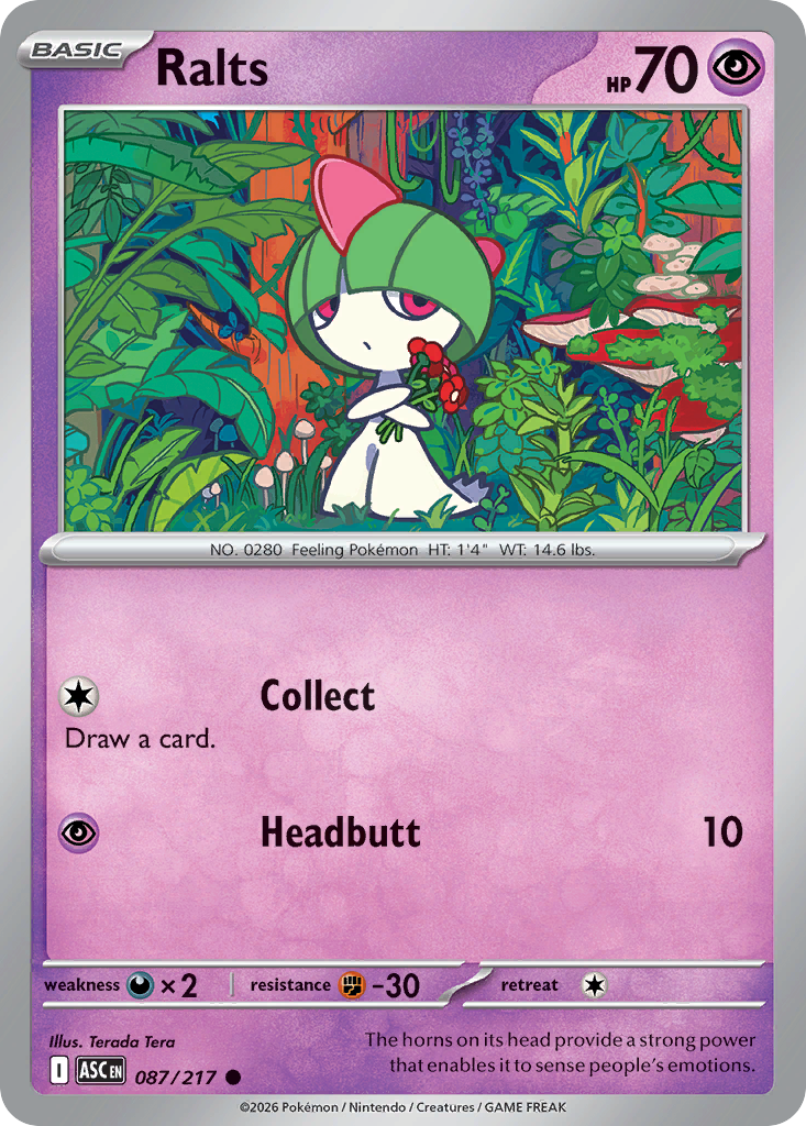Ralts #87 Ascended Heroes