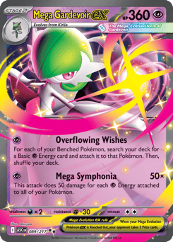 Mega Gardevoir ex #89 Ascended Heroes
