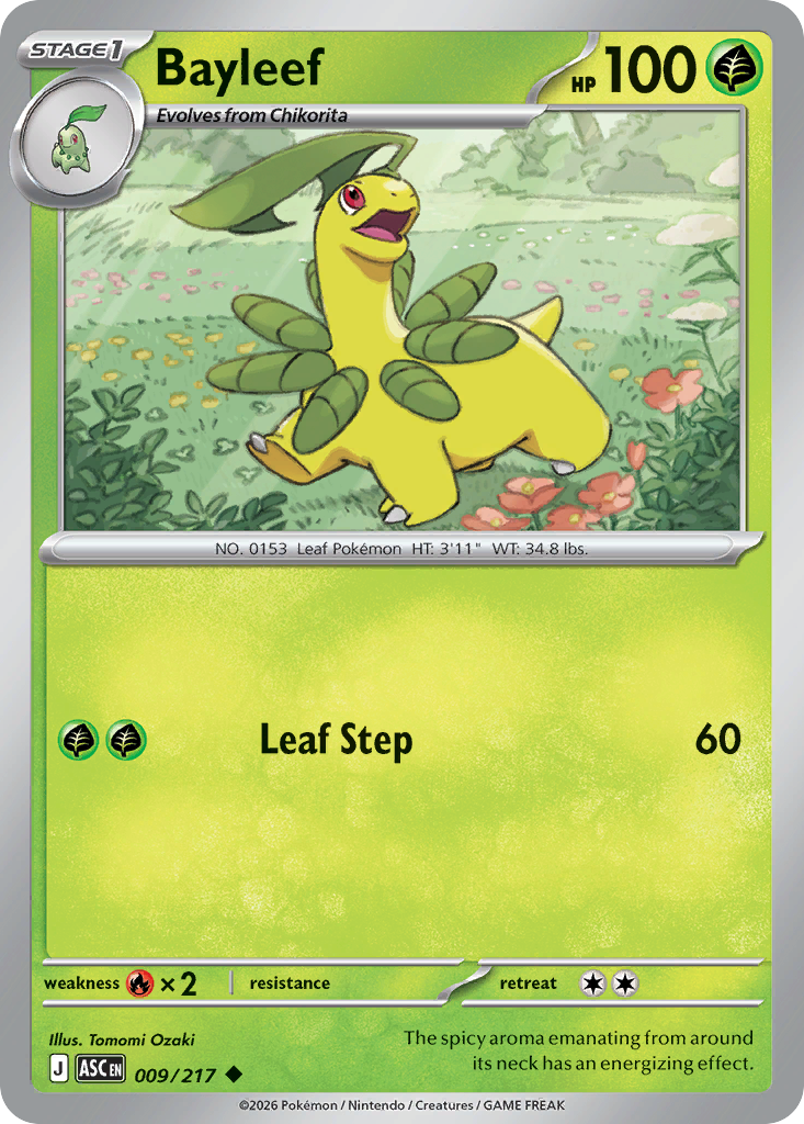 Bayleef #9 Ascended Heroes