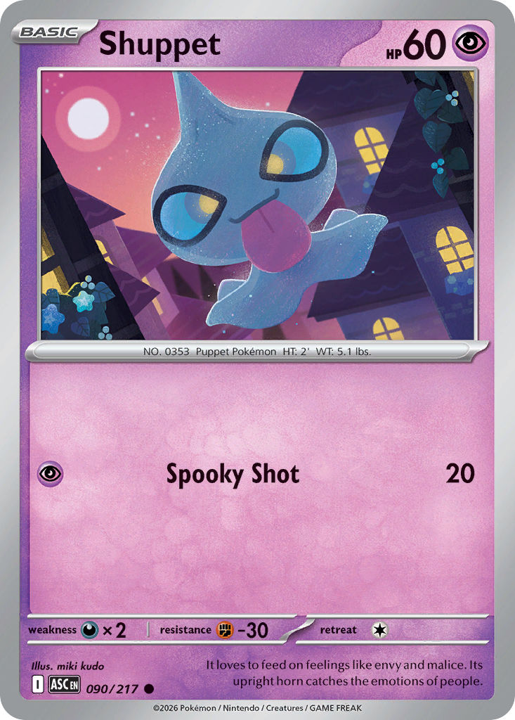 Shuppet #90 Ascended Heroes