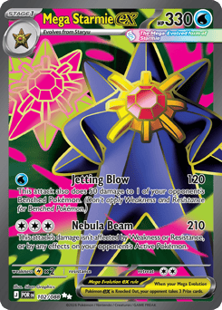 Mega Starmie ex #102 Perfect Order