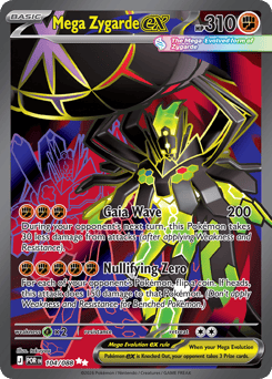 Mega Zygarde ex #104 Perfect Order