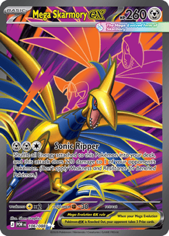 Mega Skarmory ex #106 Perfect Order