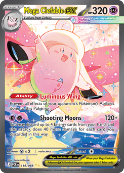 Mega Clefable ex #119 Perfect Order