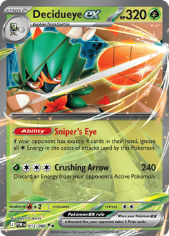 Decidueye ex #12 Perfect Order