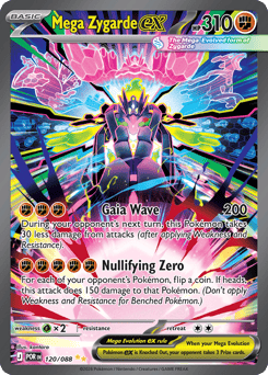 Mega Zygarde ex — Perfect Order chase card
