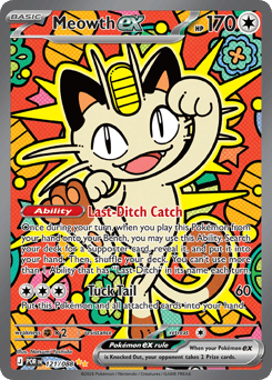 Meowth ex — Perfect Order chase card