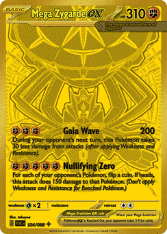 Mega Zygarde ex — Perfect Order chase card