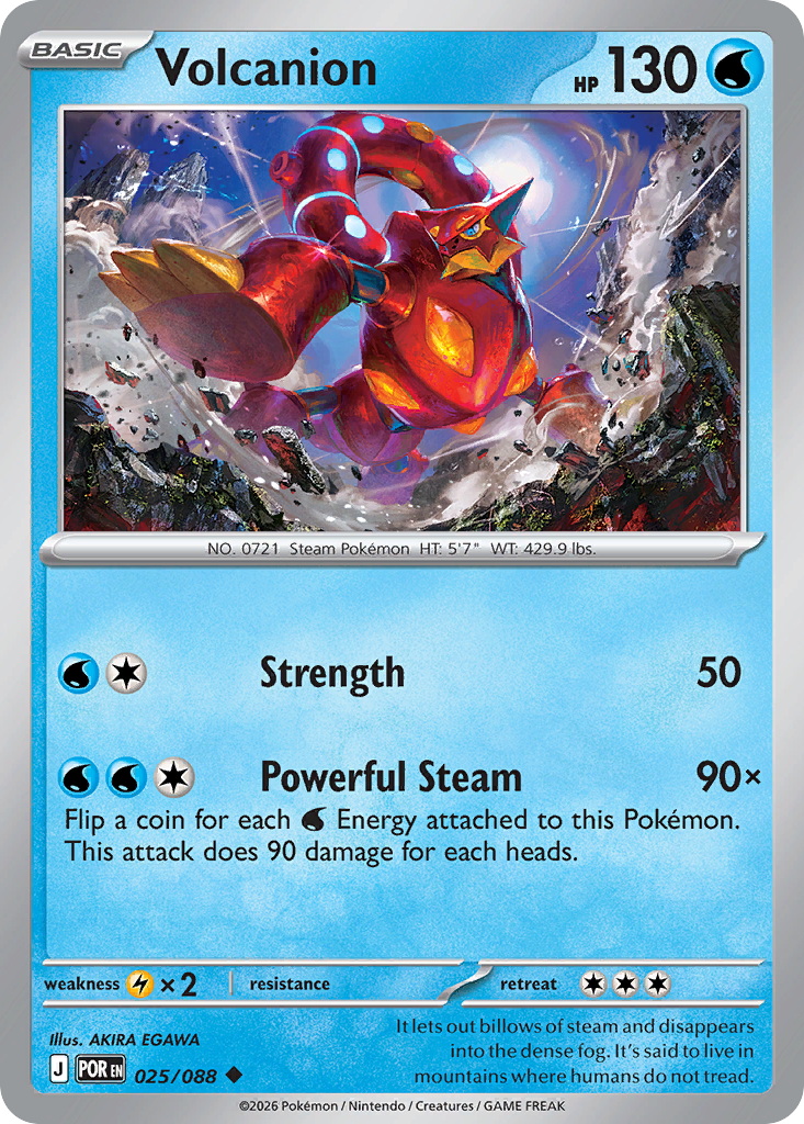 Volcanion #25 Perfect Order