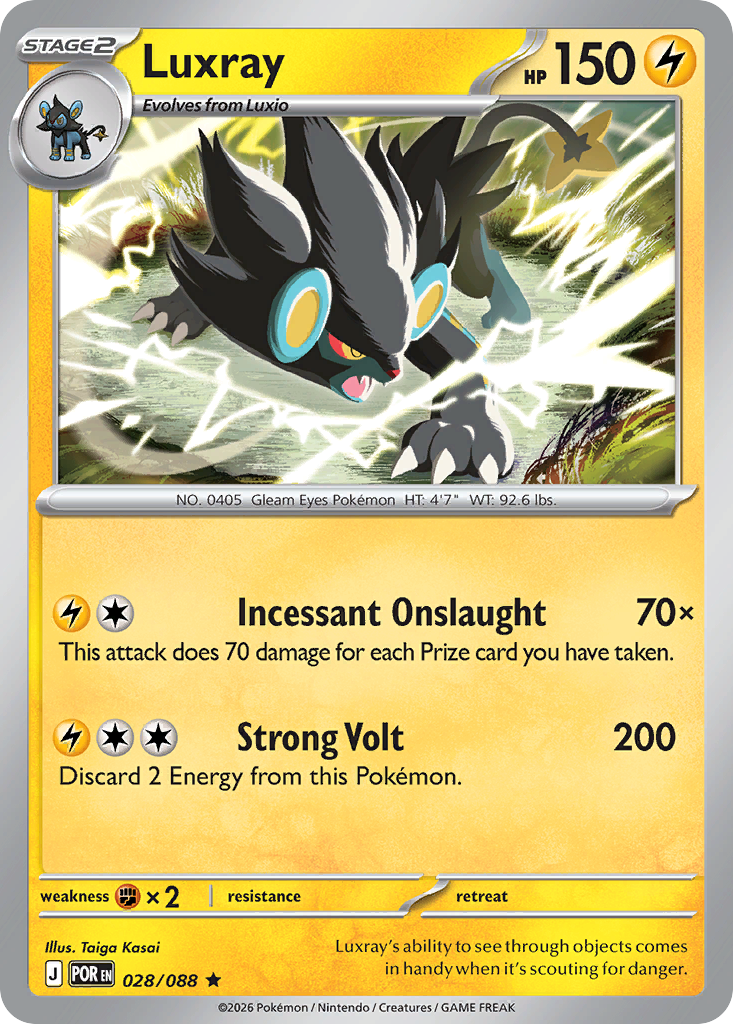 Luxray #28 Perfect Order