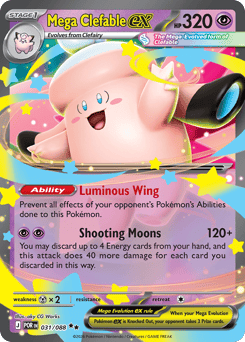Mega Clefable ex #31 Perfect Order