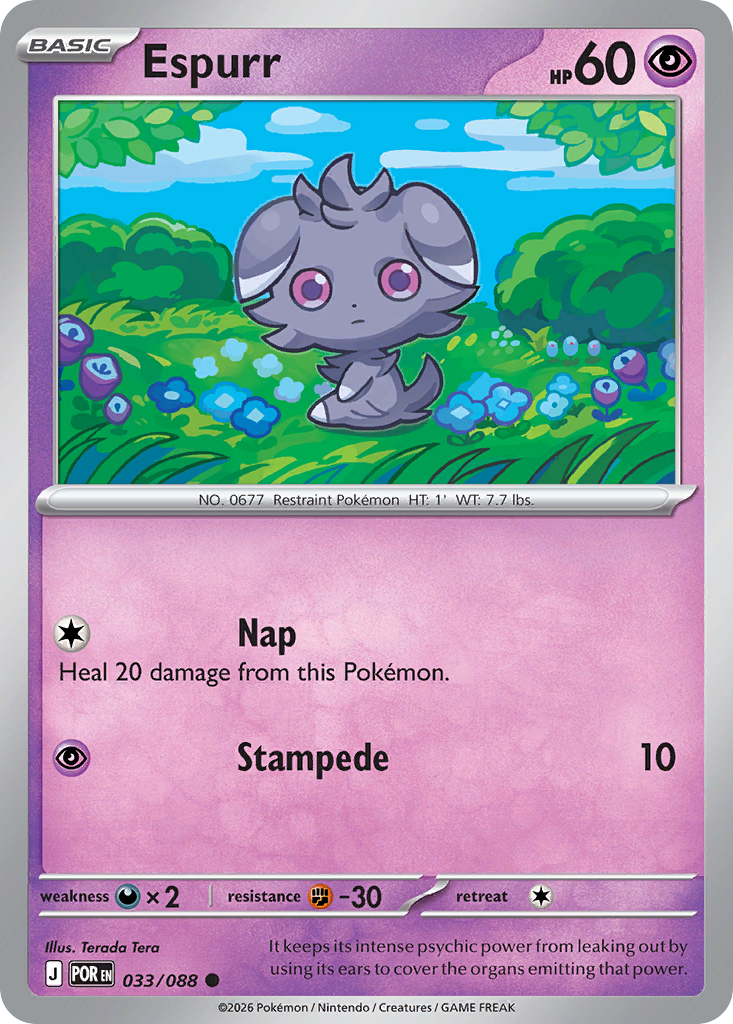 Espurr #33 Perfect Order