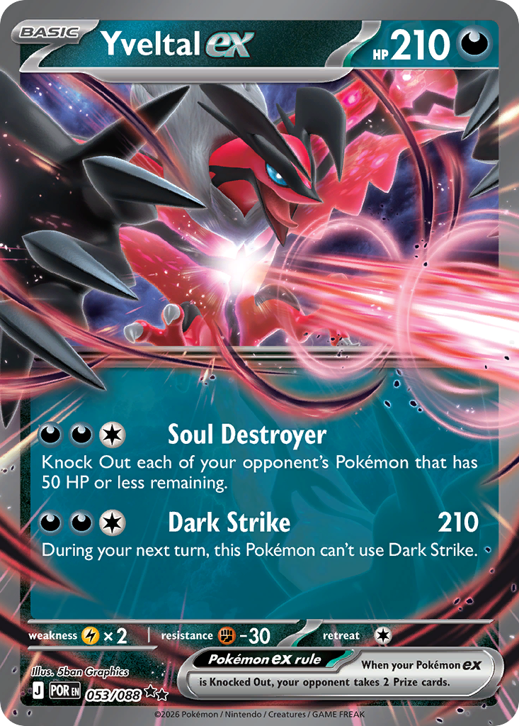 Yveltal ex #53 Perfect Order