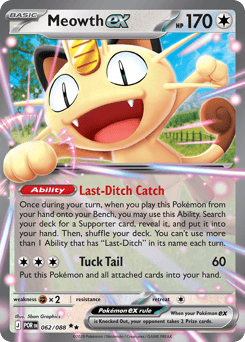 Meowth ex #62 Perfect Order