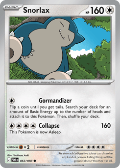 Snorlax #63 Perfect Order