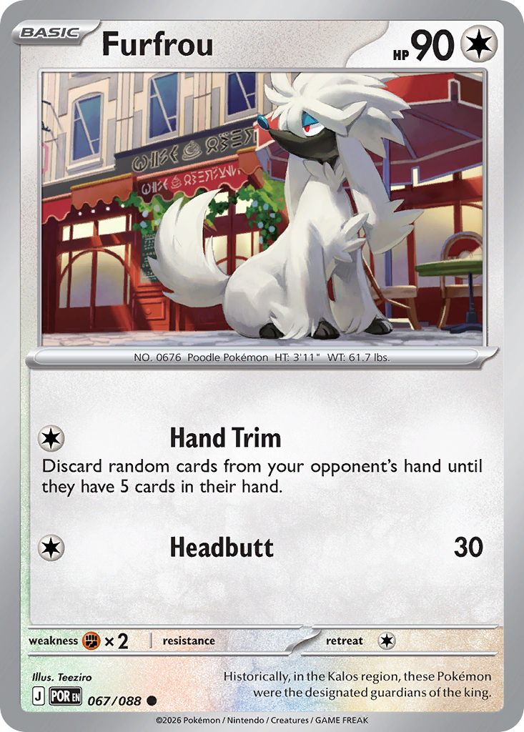 Furfrou #67 Perfect Order