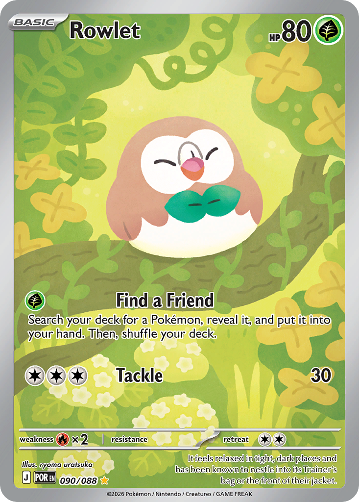 Rowlet #90 Perfect Order