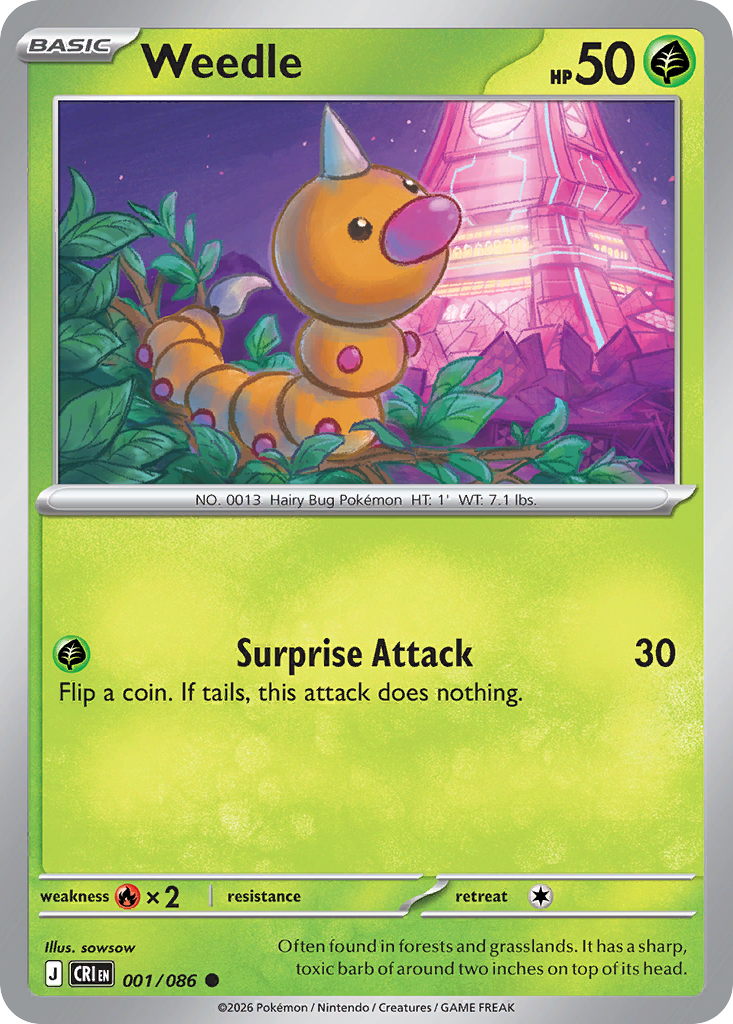 Weedle #1 Chaos Rising