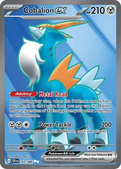 Cobalion ex #103 Chaos Rising