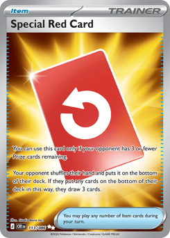 Special Red Card #113 Chaos Rising