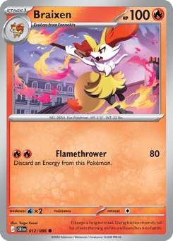 Braixen #12 Chaos Rising