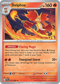 Delphox #13 Chaos Rising