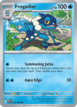 Frogadier #21 Chaos Rising